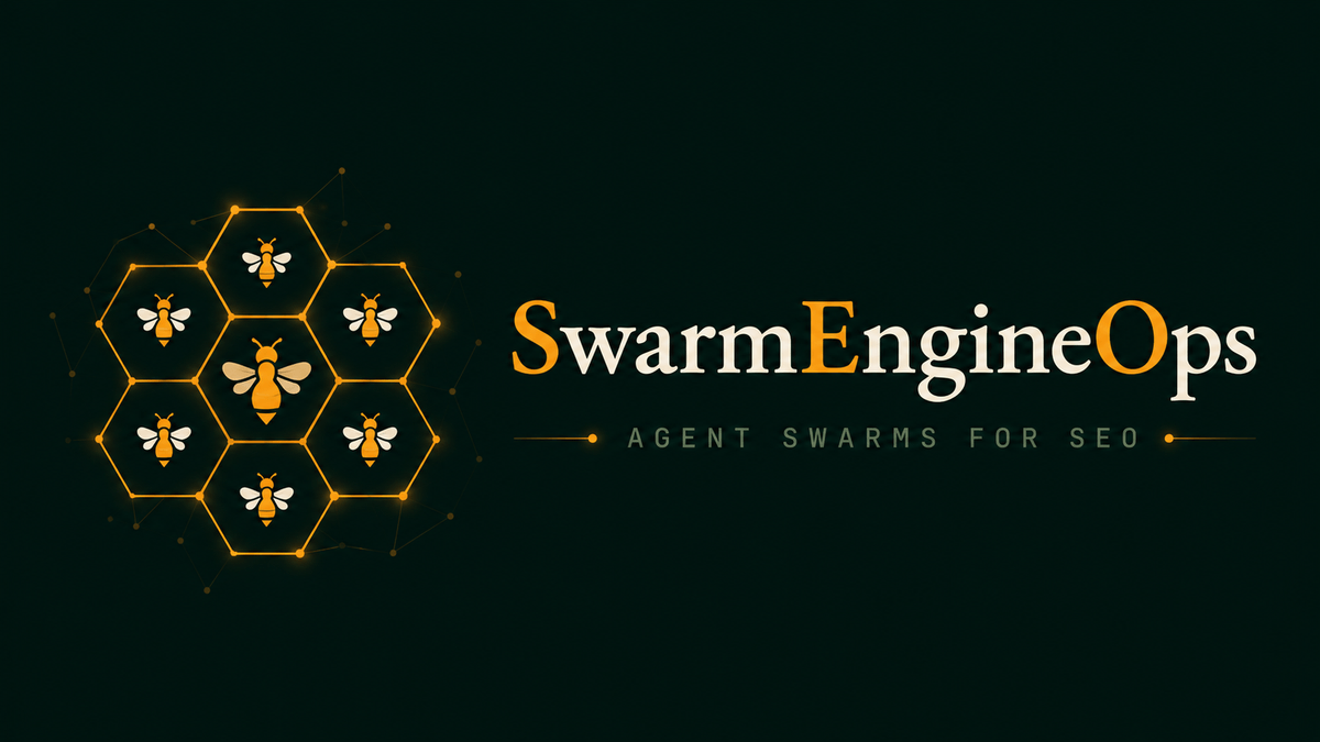 SwarmEngineOps — agent swarms for SEO